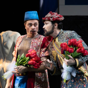 Szenenfoto aus Cosi fan tutte im Anhaltischen Theater Dessau, Foto Claudia Heysel