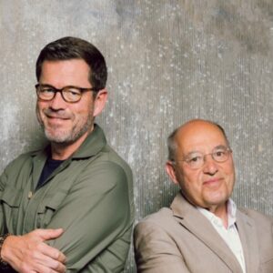 Pressebild Gregor Gysi und Johannes Guttenberg, Foto Tobias Ortmann Open Minds Media
