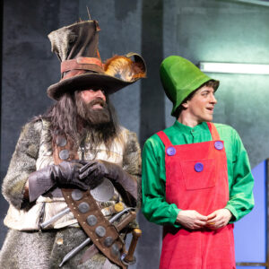 Szenenfoto aus Der Räuber Hotzenplotz im Anhaltischen Theater Dessau, Foto Claudia Heysel