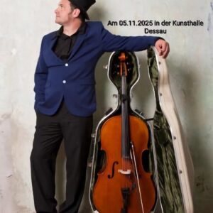 Plakat Christoph Schenker am 05.11.2025 in der Kunsthalle Dessau