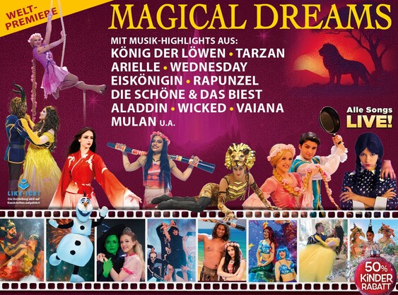Plakat Magical Dreams, Motiv agenda-production