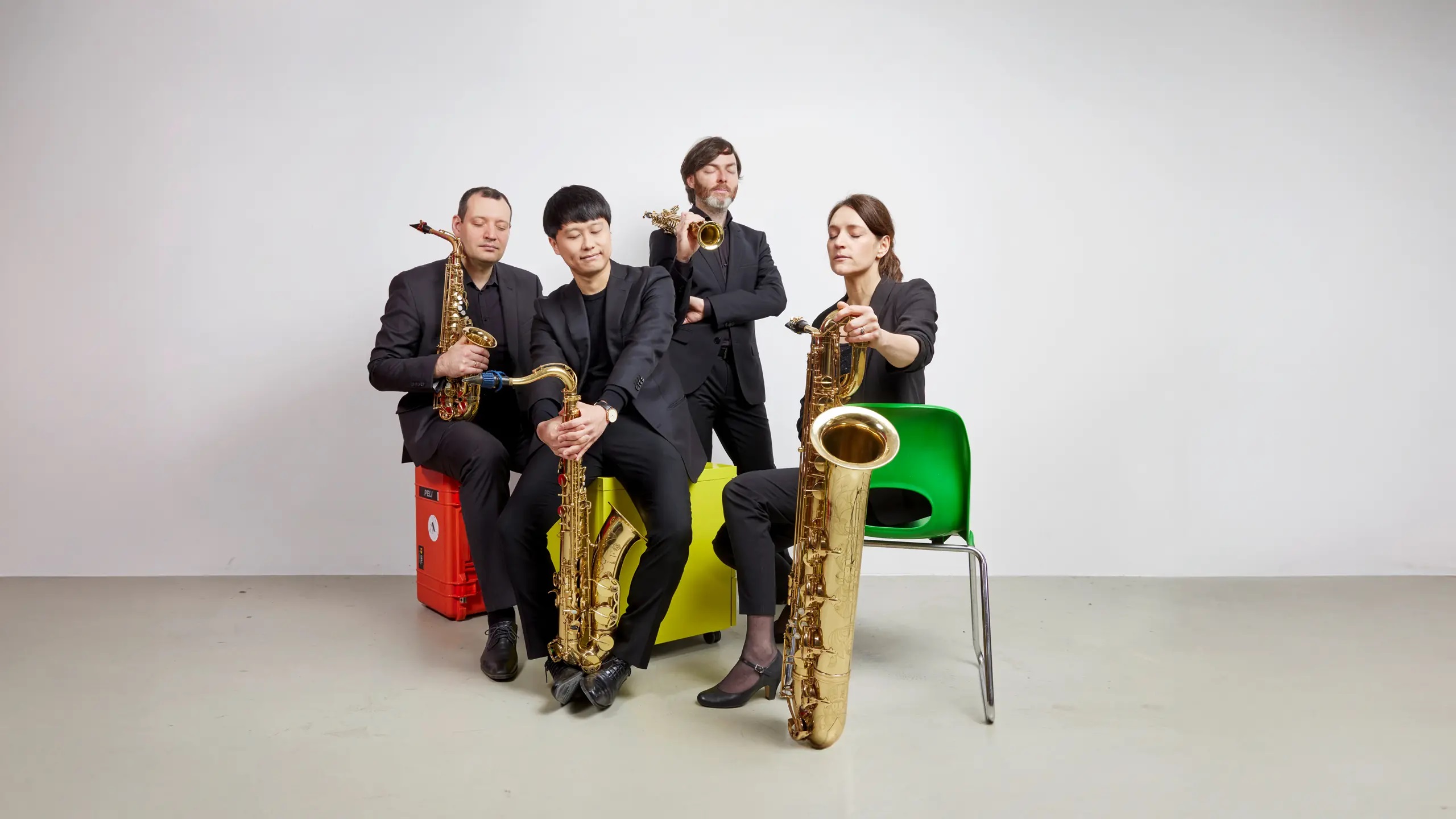 sonic.art saxophonquartett, Foto Michael Jungblut