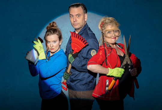 Pressefoto Kabarett Herkuleskeule, Foto Robert Jentzsch