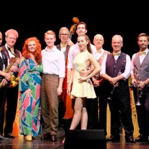 Salon Orchester Berlin mit Tanzpaar, Foto Veranstalter