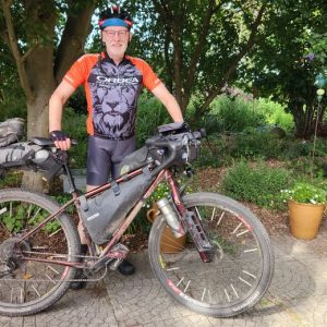 Der Tourenradfahrer Jörg Lickfett