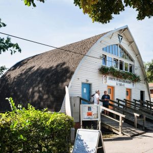 Junkers Lamellenhalle der Junkers Paddelgemeinschaft Dessau 2025, Foto Stiftung Bauhaus Dessau, Thomas Meyer, OSTKREUZ