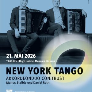 Veranstaltungsplakat New York Tango