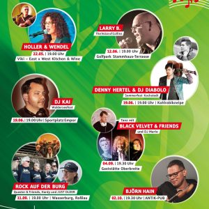 Plakat FreitagsTingel_2026, Grafik Veranstalter