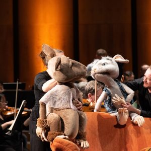 Szenenfoto aus Pit und Poldi im Anhaltischen Theater Dessau, Foto Claudia Heysel