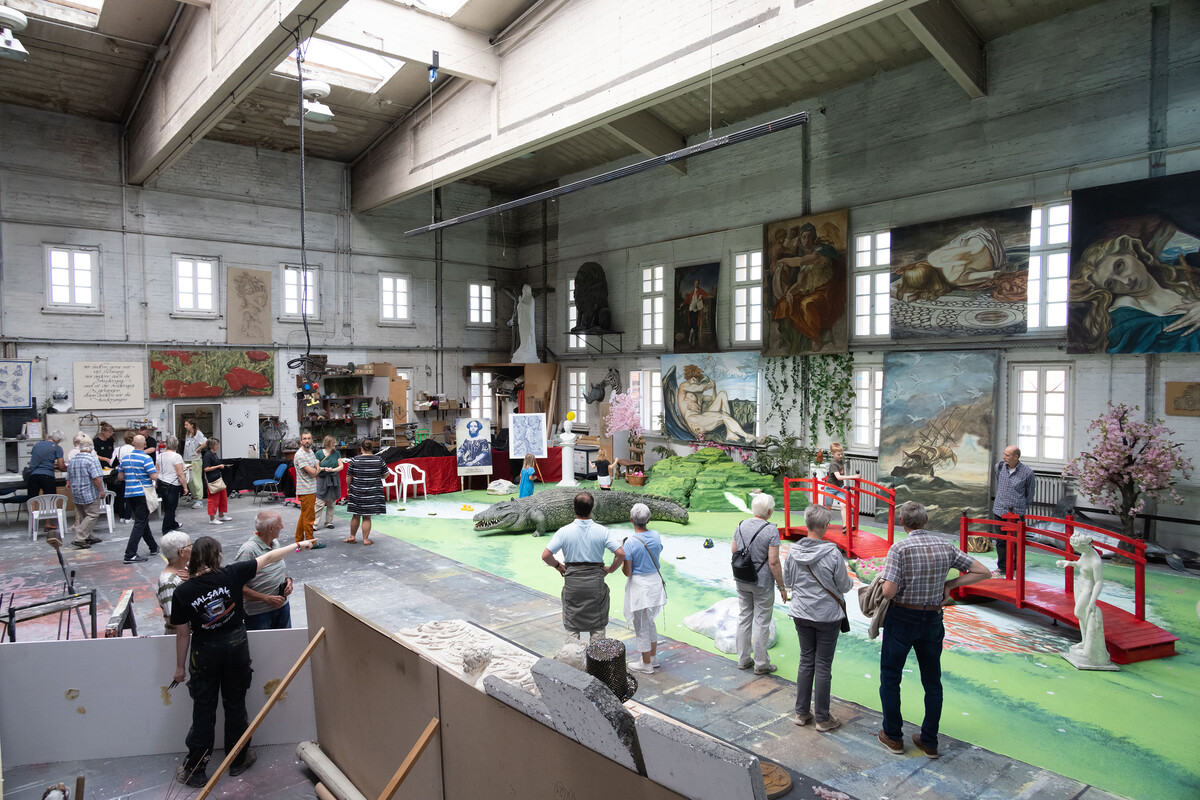 Tag der offenen Tür am Anhaltischen Theater Dessau 2024, Foto Claudia Heysel