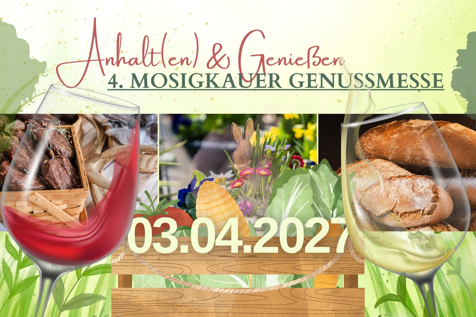 Titelbild der 4. Genussmesse in Mosigkau