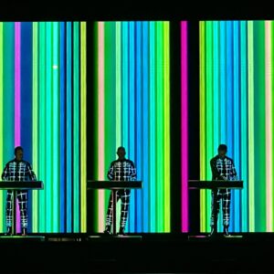 Kraftwerk Pressebild eines Auftritts