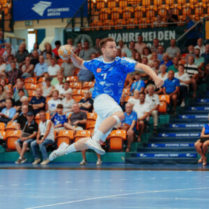 Spieler des DRHV06 beim Spiel in der Anhalt Arena