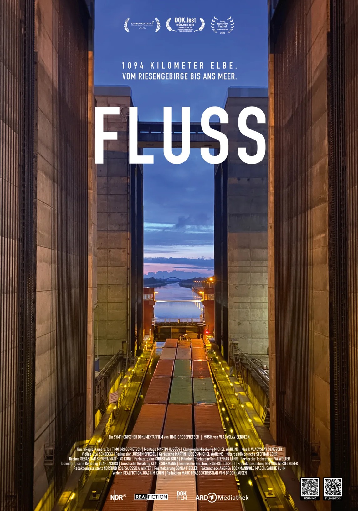 Filmplakat zur Dokumentation "Fluss"