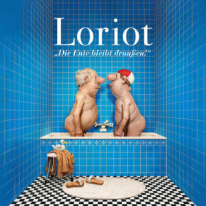 Motiv der Loriot-Sketchshow "Die Ente bleibt draußen"