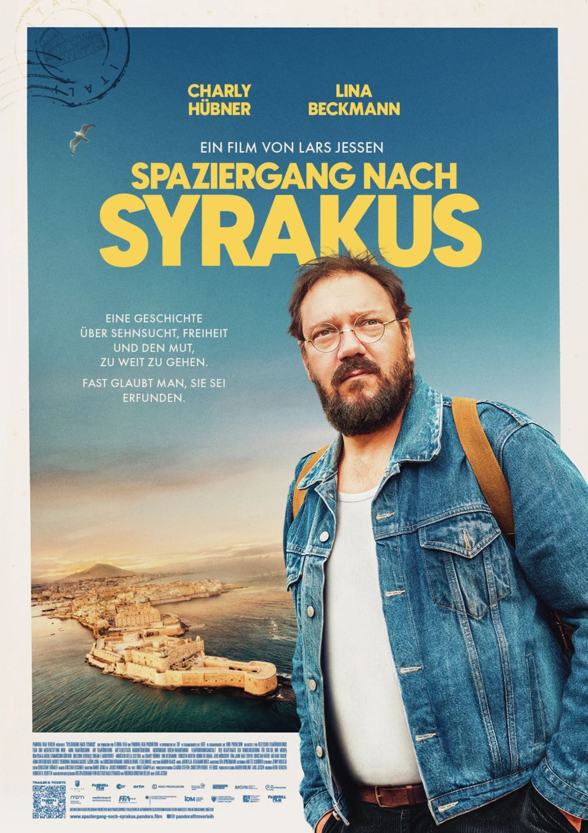 Filmplakat zum Spielfilm "Spaziergang nach Syrakus"