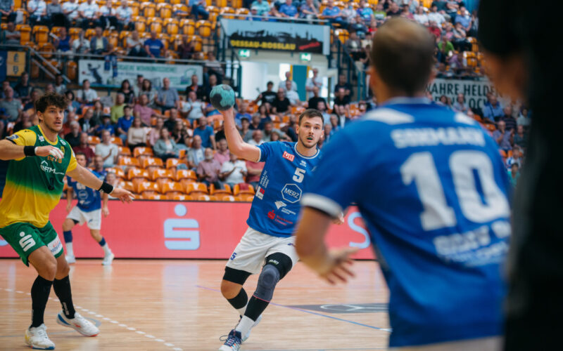 DRHV06 im Spiel in der Anhalt Arena