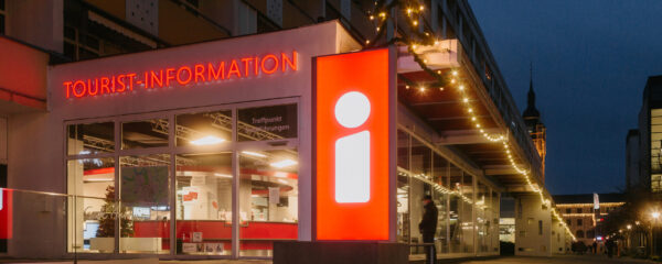 Die Tourist-Information in Dessau zur Vorweihnachtszeit