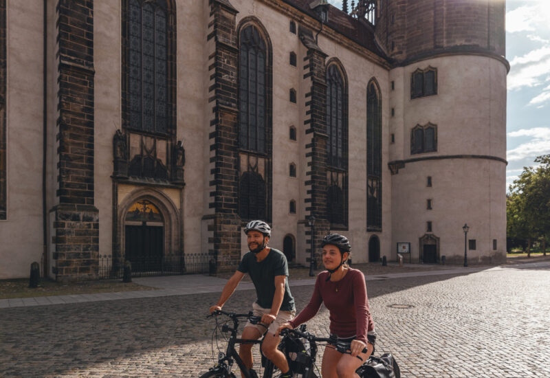 Radfahren in Wittenberg