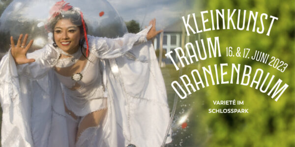 Motiv des Kleinkunstfestivals in Oranienbaum