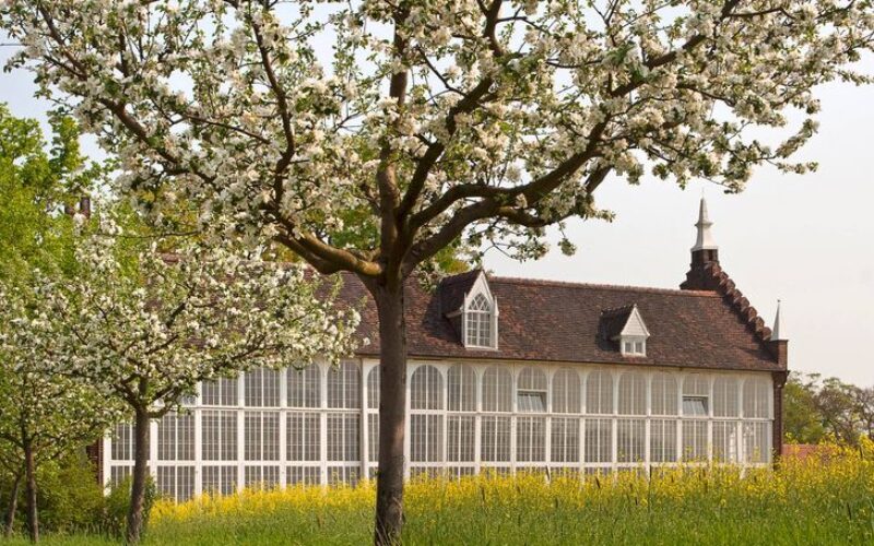 Palemhaus in den Wörlitzer Anlagen von hinten