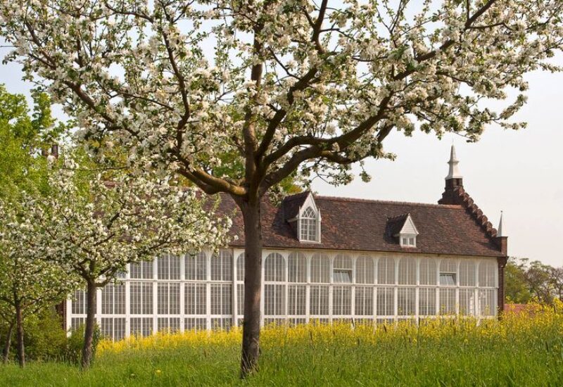 Palemhaus in den Wörlitzer Anlagen von hinten